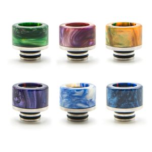 Drip Tips Široké odkapávací špičky 510 z epoxidové pryskyřice – náhodná barva
