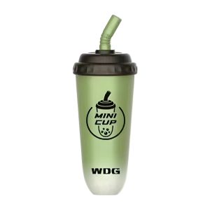WDG Mini kelímek E-cigs na jedno použití 5000 šluků - Mung-fazole-nanuk