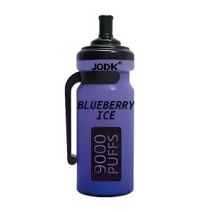 Jednorázová lahev JODK Vape 9000 Puffs - Borůvkový led