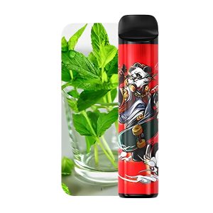 MIKU Jednorázová Vape 3000 potahů - Máta