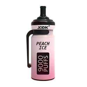 Jednorázová lahev JODK Vape 9000 Puffs - Broskvový led