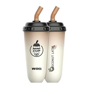 WDG Mini Cup Jednorázové Vape 5000 Puffs - Coconut Latte