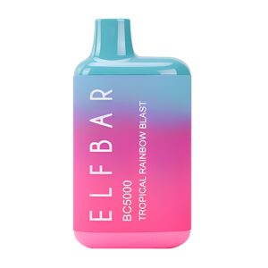 ELF BAR Jednorázový Vape BC 5000 Puffs - Tropický duhový výbuch