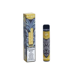 ELF BAR Lux 1500 Disposable 1500 potahů Banana Milk