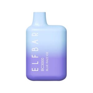 ELF BAR BC3000 Disposable 3000 potahů Blue Razz Ice 650 mAh