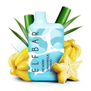 ELF BAR BC4000 Disposable 4000 potahů Carambola Bamboo