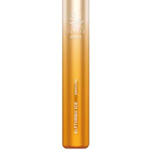 ELF BAR 600V2 Disposable 600 potahů ElfTurbo Ice 2 ml