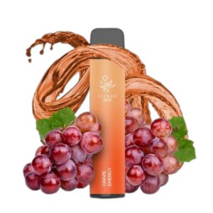 ELF BAR 3500 Disposable 3500 potahů Grape Energy 10,5 ml