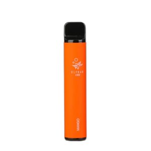 ELF BAR 1500 Disposable 1500 potahů Mango 850 mAh
