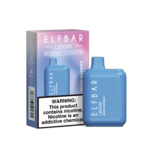 ELF BAR LB5000 Disposable 5000 potahů Mixed Berries