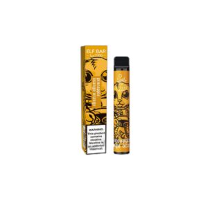ELF BAR Lux 2000 Disposable Pineapple Mango Orange 2000 potahů 6,5 ml