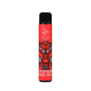 ELF BAR Lux 1500 Disposable 1500 potahů Pineapple Peach Mango 4,8 ml