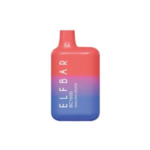 ELF BAR BC1600 Disposable 1600 potahů Sakura Grape 850 mAh