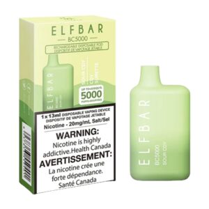ELF BAR BC5000 Disposable 5000 potahů Sour Cdy 650 mAh