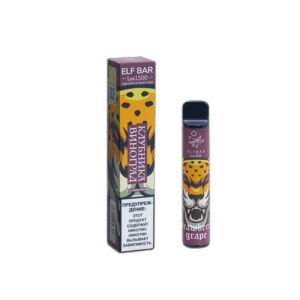 ELF BAR Lux 1500 Disposable 1500 potahů Strawberry Grape