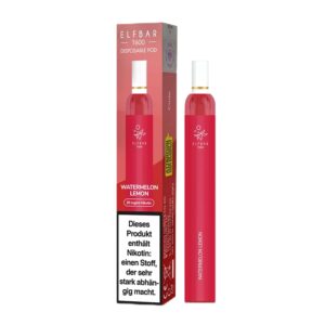 ELF BAR T600 Disposable 600 potahů Watermelon Lemon