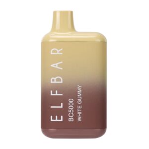 ELF BAR BC5000 Disposable White Gummy 5000 potahů