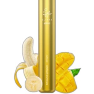 ELF BAR 600V2 Disposable 600 potahů Banana Mango