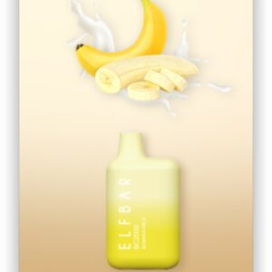 ELF BAR BC2000 Disposable 2000 potahů Banana Milk