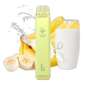ELF BAR NC1800 Disposable 1800 potahů Banana Milk