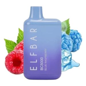 ELF BAR BC5000 Disposable Blue Raspberry 5000 potahů 650 mAh