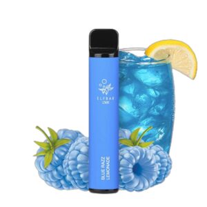 ELF BAR 1500 Disposable 1500 potahů Blue Razz Lemonade