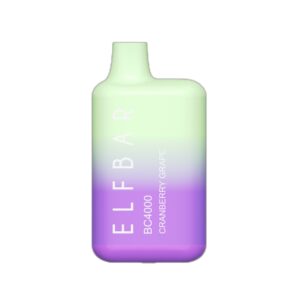ELF BAR BC4000 Disposable Cranberry Grape 4000 potahů 11,5 ml