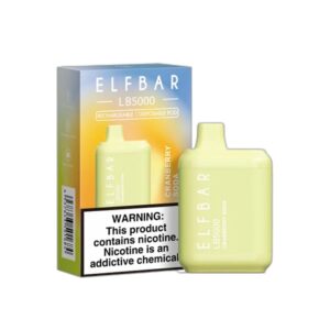 ELF BAR LB5000 Disposable Cranberry Soda 5000 potahů