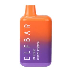 ELF BAR BC5000 Disposable Grape Energy 5000 potahů 650 mAh