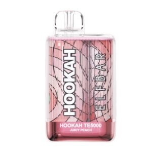 ELF BAR Hookah TE5000 Disposable Juicy Peach 5000 potahů