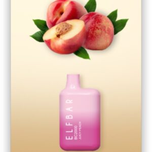 ELF BAR BC2000 Disposable 2000 potahů Juicy Peach 850 mAh