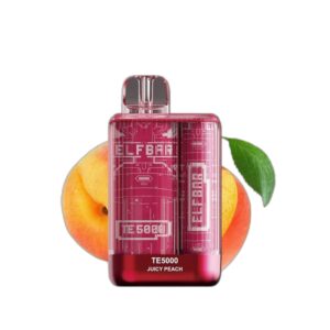 ELF BAR TE5000 Disposable Juicy Peach 5000 potahů