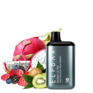 ELF BAR BC5000 Ultra Disposable Kiwi Dragon Fruit Berry 5000 potahů 650 mAh