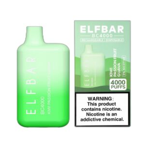 ELF BAR BC4000 Disposable Kiwi Passion Fruit Guava 4000 potahů 650 mAh