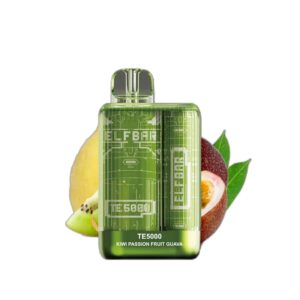 ELF BAR TE5000 Disposable 5000 potahů Kiwi Passionfruit Guava