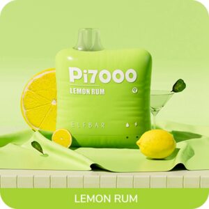 ELF BAR PI7000 Disposable Lemon Rum 7000 potahů 17 ml