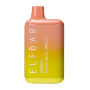 ELF BAR BC5000 Disposable Mango Peach Apricot 5000 potahů
