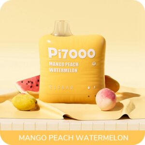 ELF BAR PI7000 Disposable Mango Peach Watermelon 7000 potahů 500 mAh