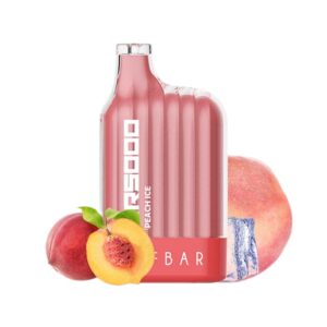 ELF BAR CR5000 Disposable 5000 potahů Peach Ice