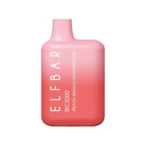ELF BAR BC3000 Disposable 3000 potahů Peach Mango Watermelon 10 ml