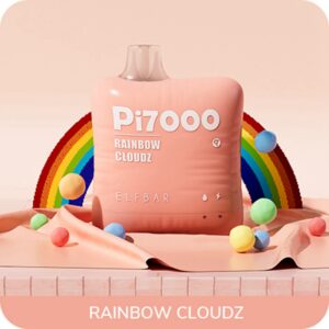ELF BAR PI7000 Disposable 7000 potahů Rainbow Cloudz 17 ml