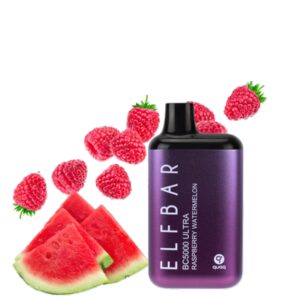 ELF BAR BC5000 Ultra Disposable Raspberry Watermelon 5000 potahů 13 ml