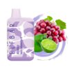 ELF BAR BC4000 Disposable 4000 potahů Red Grape Lime 650 mAh
