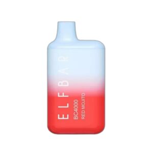 ELF BAR BC4000 Disposable 4000 potahů Red Mojito 650 mAh