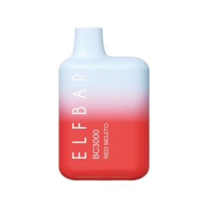 ELF BAR BC3000 Disposable 3000 potahů Red Mojito 10 ml