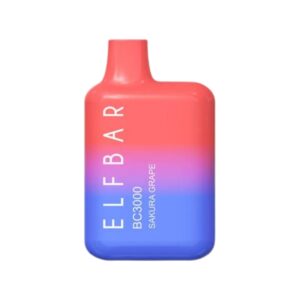 ELF BAR BC3000 Disposable Sakura Grape 3000 potahů