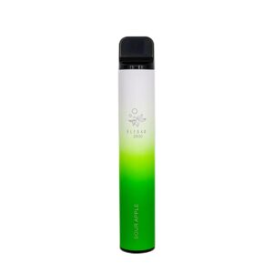 ELF BAR 2000 Disposable Sour Apple 2000 potahů 1200 mAh