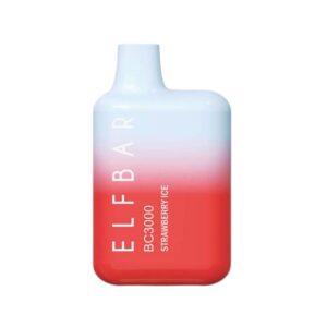 ELF BAR BC3000 Disposable 3000 potahů Strawberry Ice 650 mAh