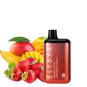 ELF BAR BC5000 Ultra Disposable Strawberry Mango 5000 potahů 13 ml