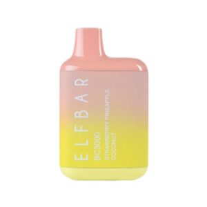 ELF BAR BC3000 Disposable 3000 potahů Strawberry Pineapple Coconut
